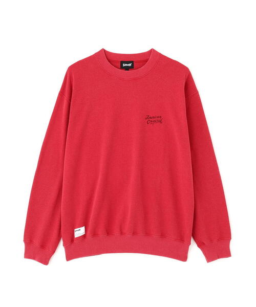 schott(ショット)の「Schott/ショット/AMERICAN ORIGINAL SNOW WASH CREW SWEAT/アメリカン オリジナル スノーウォッシュ クルースウェット(スウェット・メンズ・ブラック/レッド/ネイビー・L/XL/2XL/M)」の16枚目の写真