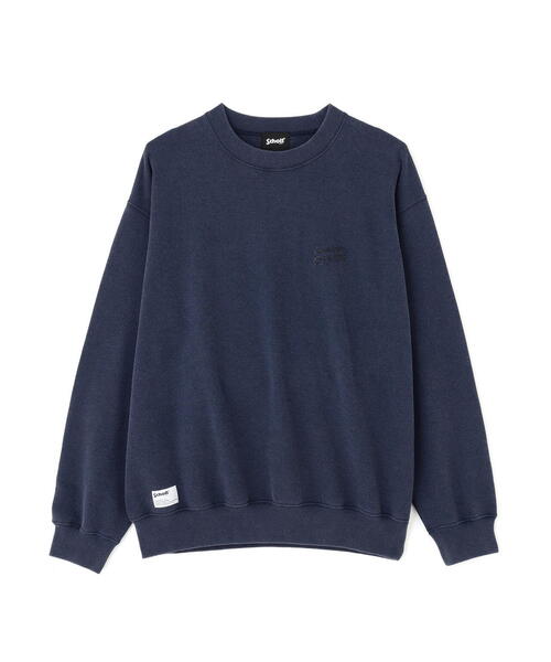 schott(ショット)の「Schott/ショット/AMERICAN ORIGINAL SNOW WASH CREW SWEAT/アメリカン オリジナル スノーウォッシュ クルースウェット(スウェット・メンズ・ブラック/レッド/ネイビー・L/XL/2XL/M)」の13枚目の写真