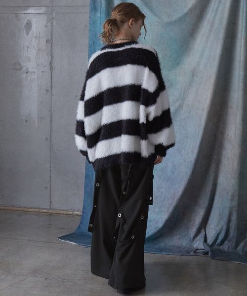 SERACE(セラス)の「【SERACE】Loose silhouette drape mode suspender wide slacks / ルーズシルエットドレープモードサスペンダーワイドスラックス(スラックス・メンズ・ライトグレー/ブラック・L/M/S)」の20枚目の写真