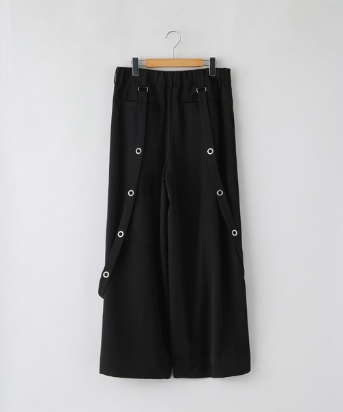 SERACE(セラス)の「【SERACE】Loose silhouette drape mode suspender wide slacks / ルーズシルエットドレープモードサスペンダーワイドスラックス(スラックス・メンズ・ライトグレー/ブラック・L/M/S)」の22枚目の写真
