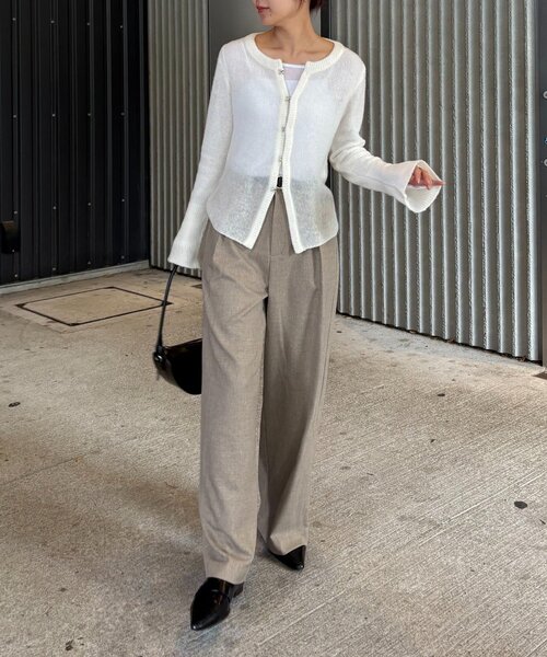 セール】テンセルウールホックカーディガン（カーディガン/ボレロ