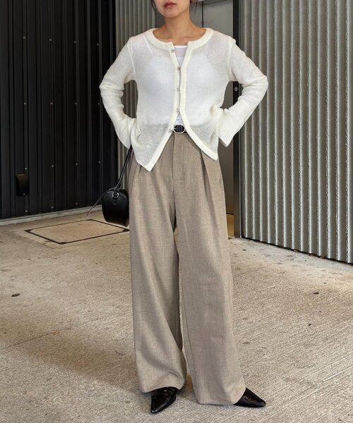 セール】テンセルウールホックカーディガン（カーディガン/ボレロ