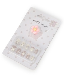 petit main（プティマイン）の「【コスメ】ネイルチップ・アクセセット/L（ネイルシール/ネイルチップ）」