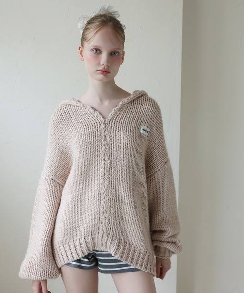 CLANE ニット　パーカー ダンボールニットパーカー（ニット）｜CYCLAS（シクラス