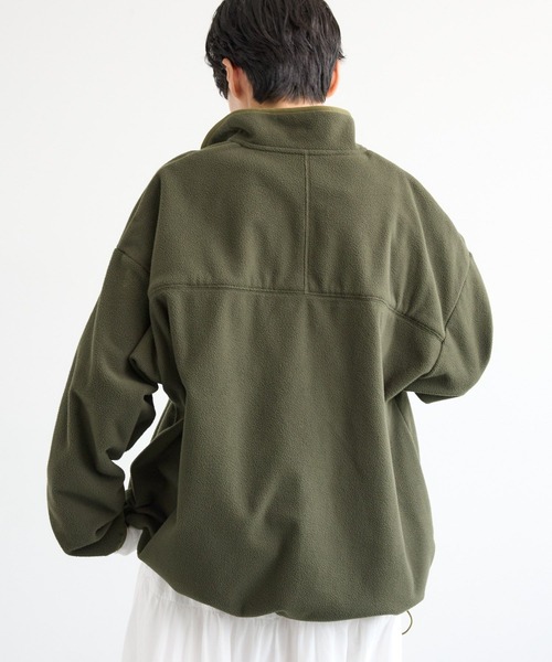 セール】BARNYARDSTORM / フリースハーフZIPブルゾン / マシン