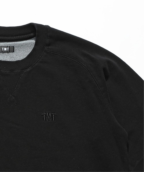 TMT（ティーエムティー）の「PULL OVER SWEAT（BLACK）（スウェット・メンズ・ライトインディゴブルー/インディゴブルー/ライトグレー/グレー/サックスブルー/ブラック・MEDIUM/LARGE/X-LARGE）」の7枚目の写真