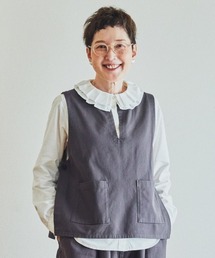 Sunny clouds（サニークラウズ）の「サニークラウズ　ｆｅａｔ．　Ｍｉｍｉ　ツイルのベスト〈レディース〉（ベスト）」