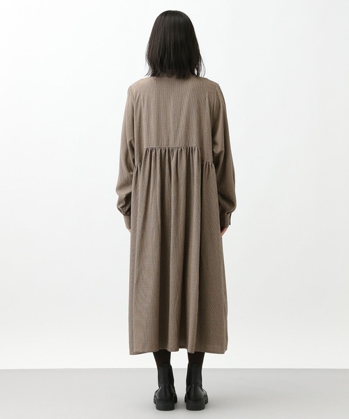 studio CLIP（スタディオクリップ）の「《natural by clip》サッカー前開きワンピース[プチサイズあり]（ワンピース・レディース・ブラック/その他1・FREE/PF）」の15枚目の写真