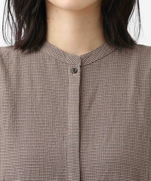 studio CLIP（スタディオクリップ）の「《natural by clip》サッカー前開きワンピース[プチサイズあり]（ワンピース・レディース・ブラック/その他1・FREE/PF）」の14枚目の写真