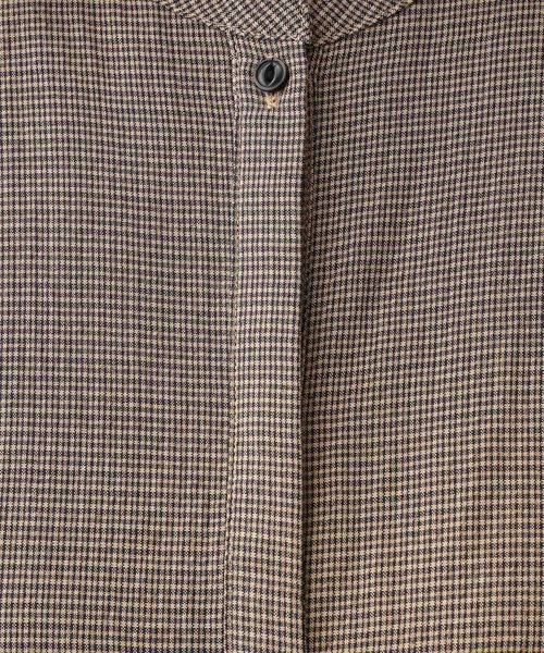 studio CLIP（スタディオクリップ）の「《natural by clip》サッカー前開きワンピース[プチサイズあり]（ワンピース・レディース・ブラック/その他1・FREE/PF）」の9枚目の写真