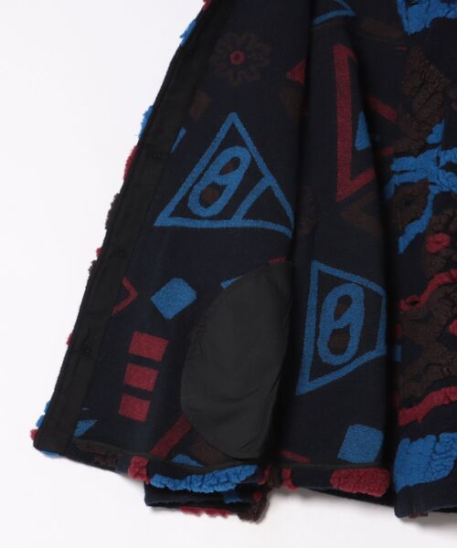 Desigual（デシグアル）の「レリーフ加工のエスニックジャケット（その他アウター・メンズ・ブルー・S/M/L）」の3枚目の写真