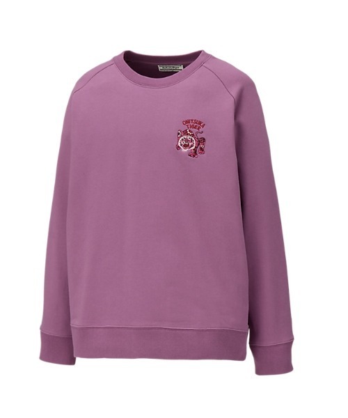 Onitsuka Tiger(オニツカタイガー)の「SWEAT TOP/スウェットトップ(スウェット・レディース・パープル系その他/グレー系その他/ネイビー系/ベージュ系その他・XS/XL/L/M/S)」の5枚目の写真