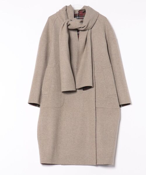 ﾀｰﾀﾝﾁｪｯｸﾘﾊﾞｰﾏﾌﾗｰ付ｺｰﾄ（その他アウター）｜Vivienne Westwood