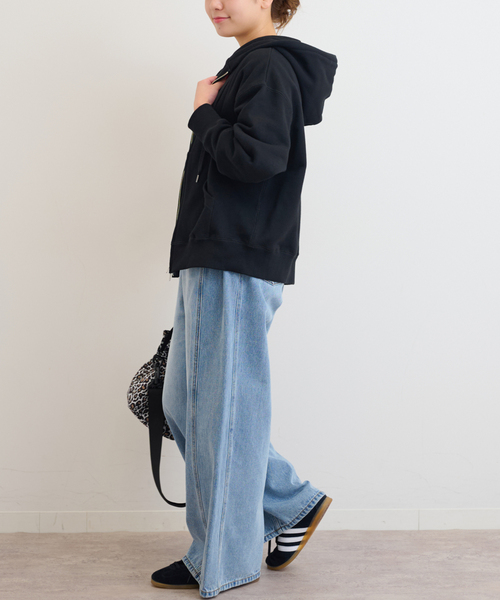 JOURNAL STANDARD relume（ジャーナルスタンダード　レリューム）の「フーディスウェット（パーカー・レディース・チャコールグレー/ブラック・FREE）」の20枚目の写真