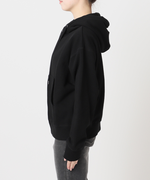 JOURNAL STANDARD relume（ジャーナルスタンダード　レリューム）の「フーディスウェット（パーカー・レディース・チャコールグレー/ブラック・FREE）」の8枚目の写真