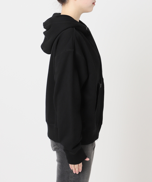 JOURNAL STANDARD relume（ジャーナルスタンダード　レリューム）の「フーディスウェット（パーカー・レディース・チャコールグレー/ブラック・FREE）」の9枚目の写真