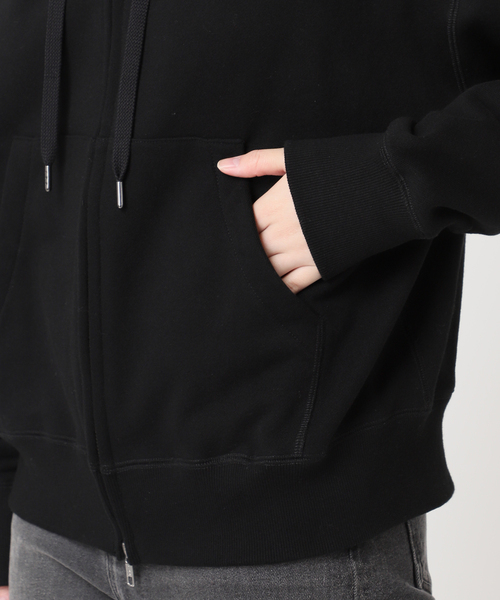 JOURNAL STANDARD relume（ジャーナルスタンダード　レリューム）の「フーディスウェット（パーカー・レディース・チャコールグレー/ブラック・FREE）」の13枚目の写真