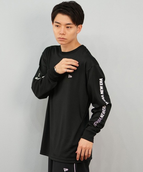 NEW ERA/ニューエラ 長袖 テック Tシャツ Speed Logo パフォーマンス