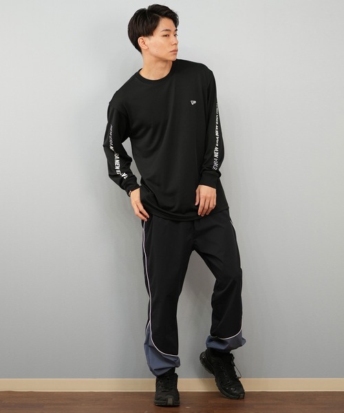 NEW ERA/ニューエラ 長袖 テック Tシャツ Speed Logo パフォーマンス