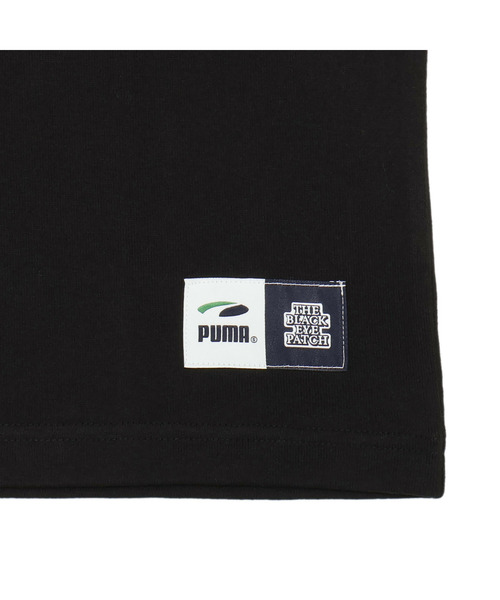 PUMA(プーマ)の「PUMA プーマ メンズ PUMA x BlackEyePatch DO NOT REMOVE ラベル 半袖 Tシャツ(Tシャツ/カットソー・メンズ・ブラック/ホワイト・X-LARGE/SMALL/MEDIUM/LARGE)」の6枚目の写真