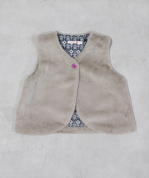 MARKEY'S(마키즈)의 「무지 퍼 베스트(베스트)」｜모카