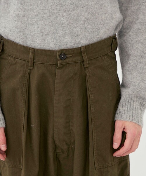 GALERIE VIE(ギャルリー ヴィー)の「ストーンウェーブコットン メカニックパンツ(カーゴパンツ・メンズ・カーキ・46/44)」の6枚目の写真