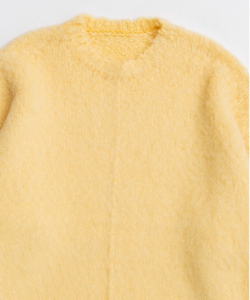 MAISON SPECIAL(メゾンスペシャル)の「Slub Brush Knit Pullover / スラブブラッシュニットプルオーバー(ニット/セーター・レディース・ブラック/ブルー/ホワイト/ピンク/イエロー・FREE)」の21枚目の写真
