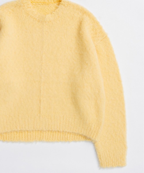 Slub Brush Knit Pullover / スラブブラッシュニットプルオーバー