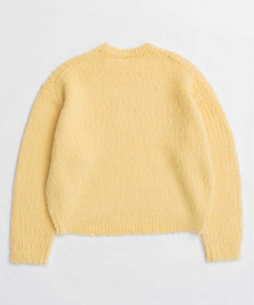 MAISON SPECIAL(メゾンスペシャル)の「Slub Brush Knit Pullover / スラブブラッシュニットプルオーバー(ニット/セーター・レディース・ブラック/ブルー/ホワイト/ピンク/イエロー・FREE)」の20枚目の写真