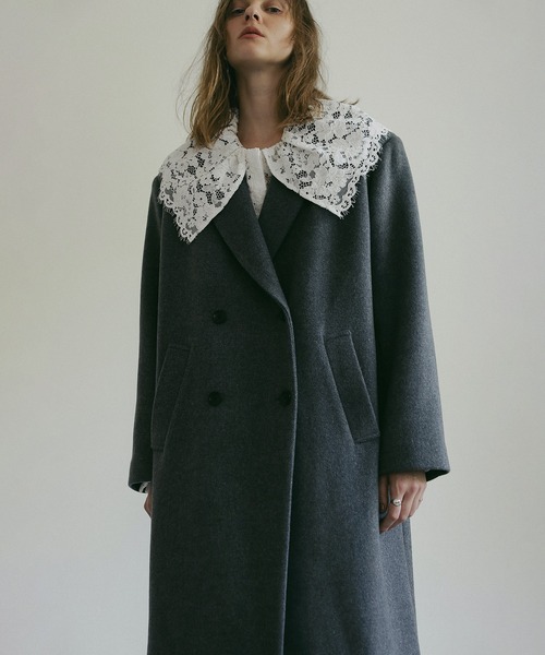 LACE COLLAR SHIRT（シャツ/ブラウス）｜MANOF（マノフ）の