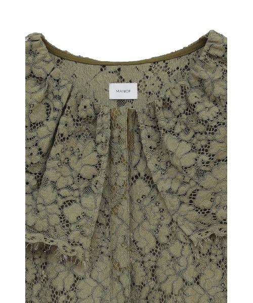 LACE COLLAR SHIRT（シャツ/ブラウス）｜MANOF（マノフ）の