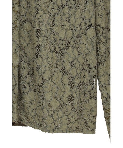 LACE COLLAR SHIRT（シャツ/ブラウス）｜MANOF（マノフ）の