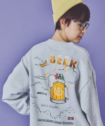 JACKROSE | YOIDORE 雷様 クルーネックスウェット(スウェット)