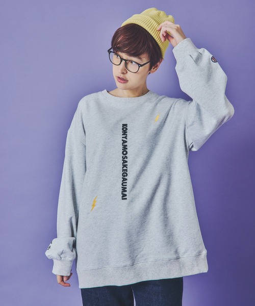 JACKROSE（ジャックローズ）の「YOIDORE 雷様 ｸﾙｰﾈｯｸｽｳｪｯﾄ（スウェット・メンズ・ライトグレー/ブラック・XL/L/M）」の16枚目の写真