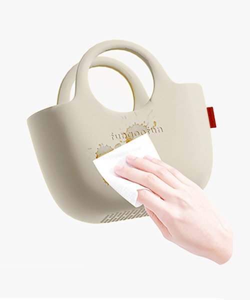 ORiental TRaffic（オリエンタルトラフィック）の「EVA バスケット トートバッグ /G-0026（トートバッグ・レディース・レッド/ブルー/ベージュ・ﾌﾘ-）」の6枚目の写真