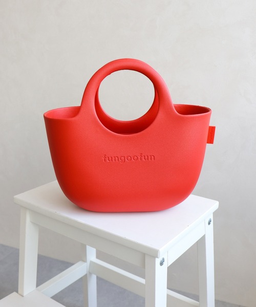 ORiental TRaffic（オリエンタルトラフィック）の「EVA バスケット トートバッグ /G-0026（トートバッグ・レディース・レッド/ブルー/ベージュ・ﾌﾘ-）」の15枚目の写真