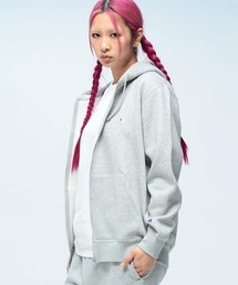 Champion（チャンピオン）の「Champion 裏起毛 ワンポイント フルジップ パーカー（パーカー）」