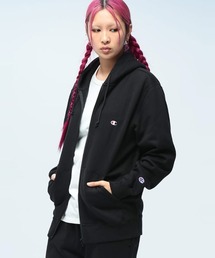 Champion（チャンピオン）の「Champion 裏起毛 ワンポイント フルジップ パーカー（パーカー）」