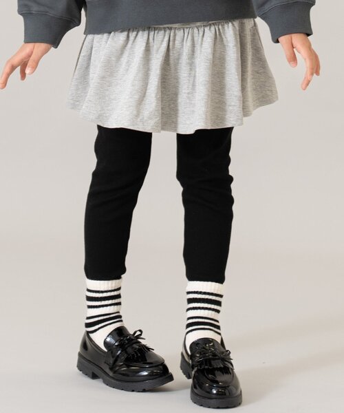 and D. petit main（アンドディープティマイン）の「ラクラクスカッツ（その他パンツ・キッズ・ブラック/ブルー/トップグレー・110cm/90cm/100cm/120cm/130cm/140cm）」の2枚目の写真