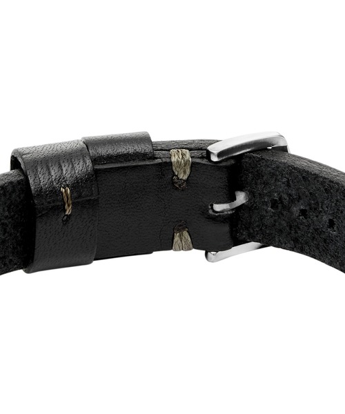 FOSSIL（フォッシル）の「フォッシル アクセサリー メンズ ブレスレット ブラック JF04946040（ブレスレット・メンズ・ブラック・FREE）」の3枚目の写真