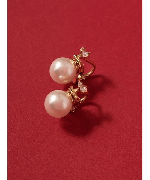 SNIDEL（スナイデル）の「パールビーズバリエイヤリング（イヤリング・レディース・B/A/C・F）」の4枚目の写真