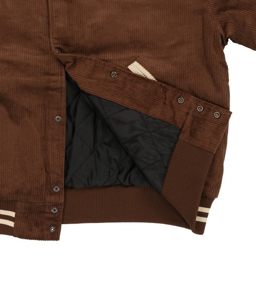 SPINNS（スピンズ）の「短丈コーデュロイスタジャン/襟付き/ショート丈/ユニセックス（ブルゾン・メンズ・ブラック系その他/ブラウン系その他/ブルー系その他/グリーン系その他・ONESIZE）」の6枚目の写真