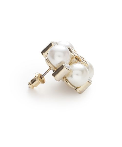 LILY BROWN（リリーブラウン）の「LBロゴパールピアス（ピアス（両耳用）・レディース・オレンジ/ホワイト/グリーン・F）」の14枚目の写真