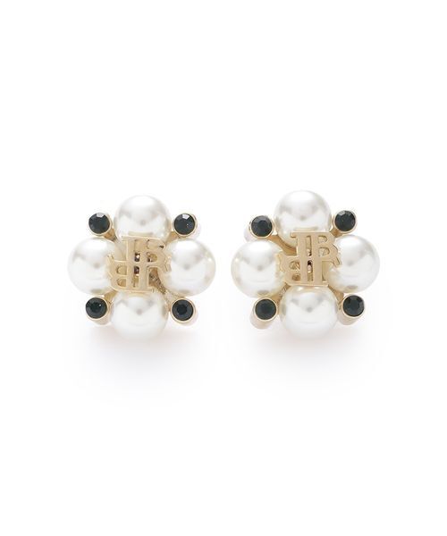 LILY BROWN（リリーブラウン）の「LBロゴパールピアス（ピアス（両耳用）・レディース・オレンジ/ホワイト/グリーン・F）」の19枚目の写真