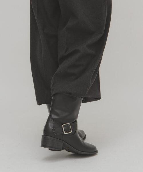 KBF（ケイビーエフ）の「エンジニアショートブーツ（ブーツ・レディース・ブラウン/ブラック・36/37/38）」の10枚目の写真