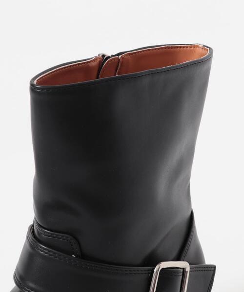 KBF（ケイビーエフ）の「エンジニアショートブーツ（ブーツ・レディース・ブラウン/ブラック・36/37/38）」の17枚目の写真