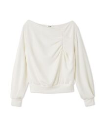 SNIDEL | タックディテールスウェットプルオーバー(Tシャツ/カットソー)