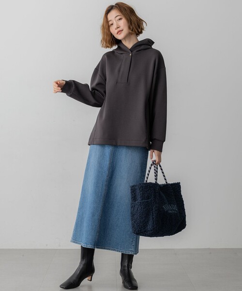 セール】コットンエアーダンボール ドロスト フーディー（パーカー