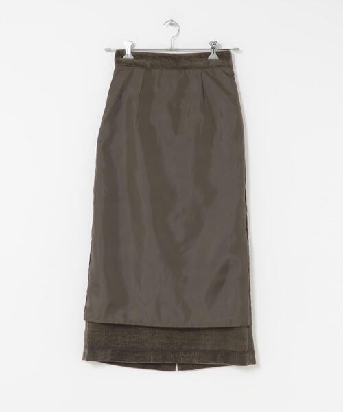 セール】ベロアワッシャーIラインスカート（スカート）｜URBAN