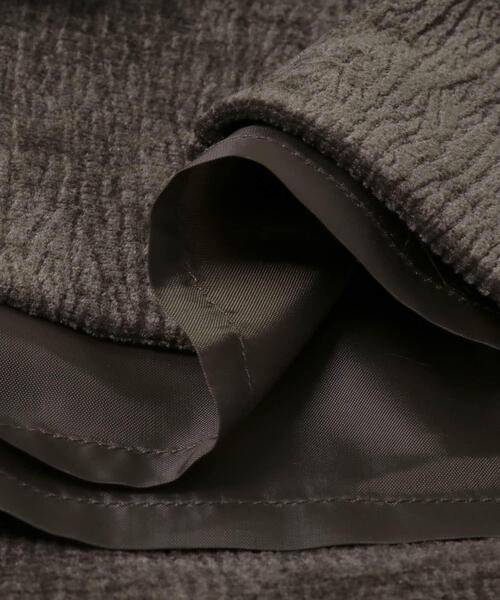 URBAN RESEARCH DOORS（アーバンリサーチドアーズ）の「ベロアワッシャーIラインスカート（スカート・レディース・ブラック/ブラウン・MEDIUM）」の15枚目の写真